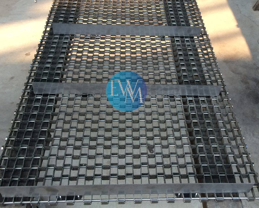 Customized Carbon Steel Flat Wire Conveyor Belt