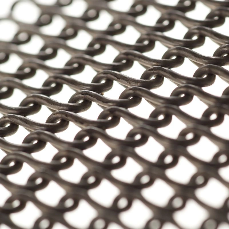 Duplex weave wire mesh belt