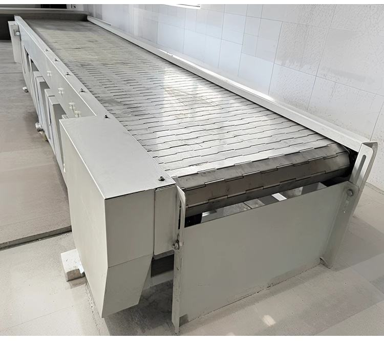 High-Capacity Slat Chain Conveyor Belts for Stable Transport