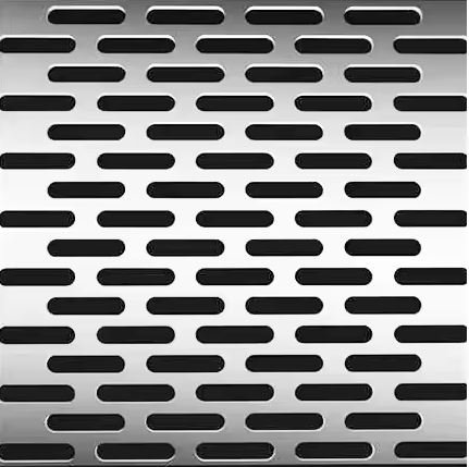 Slot Hole Stainless Steel Perforated Metal Mesh