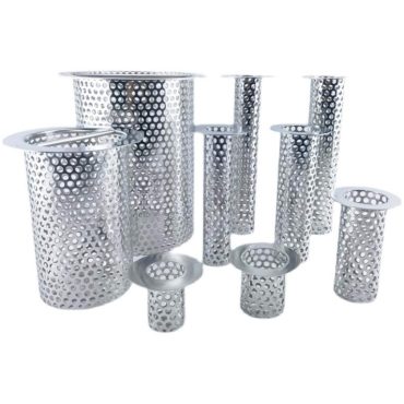 Custom Durable Round Hole Stainless Steel Basket Strainer