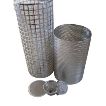 Customizable Round Hole Perforated Tube Sleeve Filter