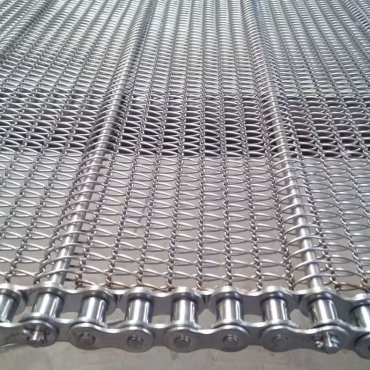 Rod Reinforced Weave Wire Mesh Conveyor Belts