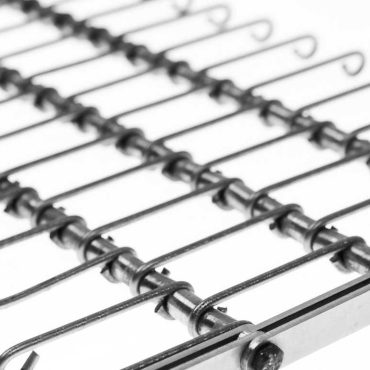 SS304 SS316 Stainless Steel Eyelink Conveyor Belts