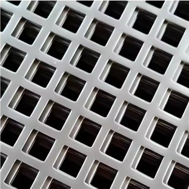 Stainless Steel Square Hole Perforated Metal Sheet